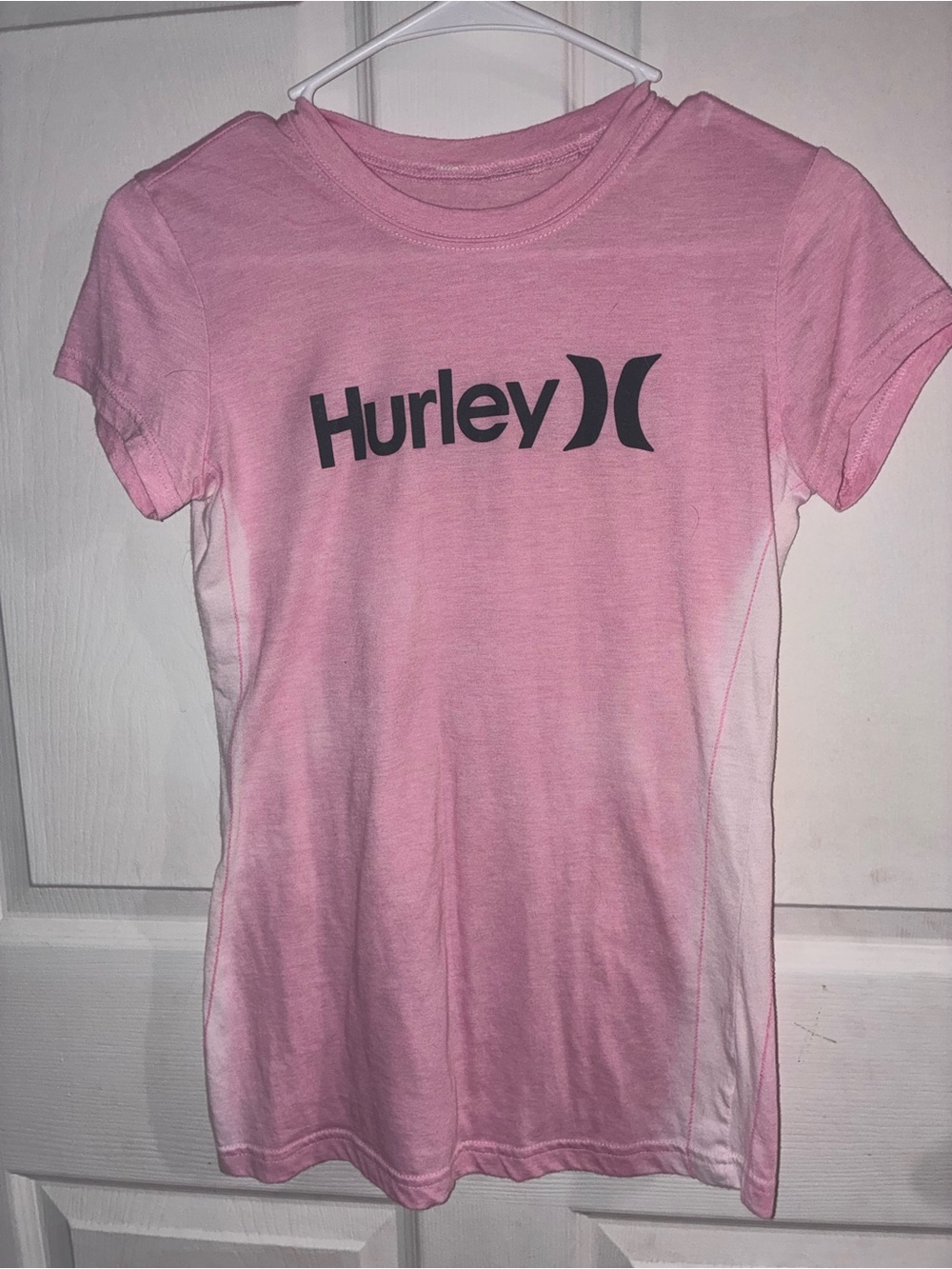 Hurley Pink Logo Tee and Brown Hurley Tee bundle - Picture 4 of 6